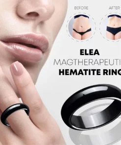 ELEA MagTherapeutic Hematite Ring