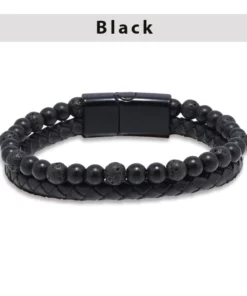 FitPRO Hematite Beaded Bracelet