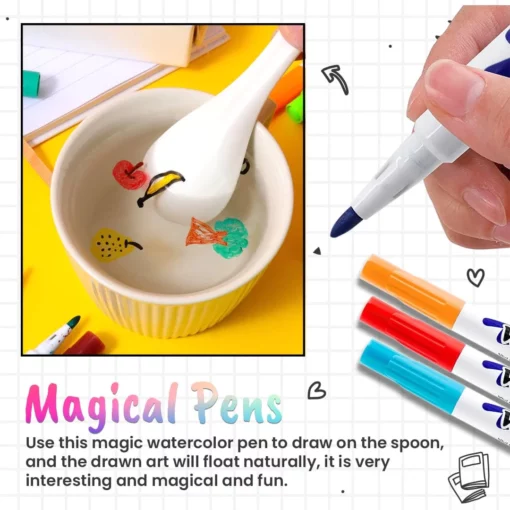 Magical Water Floating Color Pen - Image 4