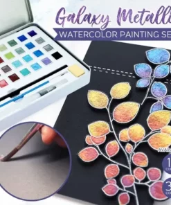 Galaxy Metallic Watercolor Painting Set