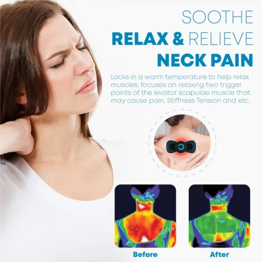 Microcurrent FastRelief Lymphvity NeckMassager - Image 2