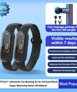 CZTICLE™ Ultrasonic Fat Blasting & Far Infrared Blood Sugar Balancing Detox Wristband