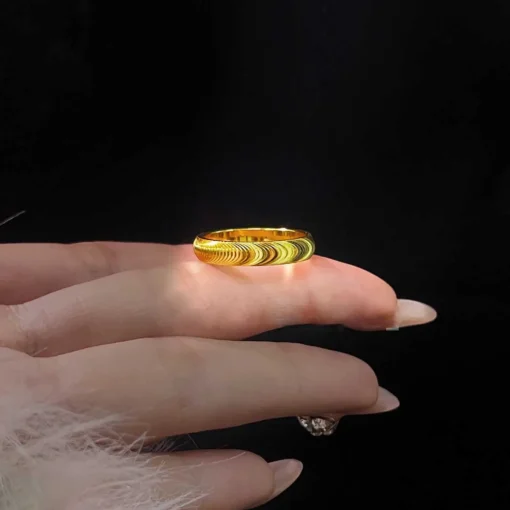 DIYSTAR Lymphatic magnetic therapy cats eye ring